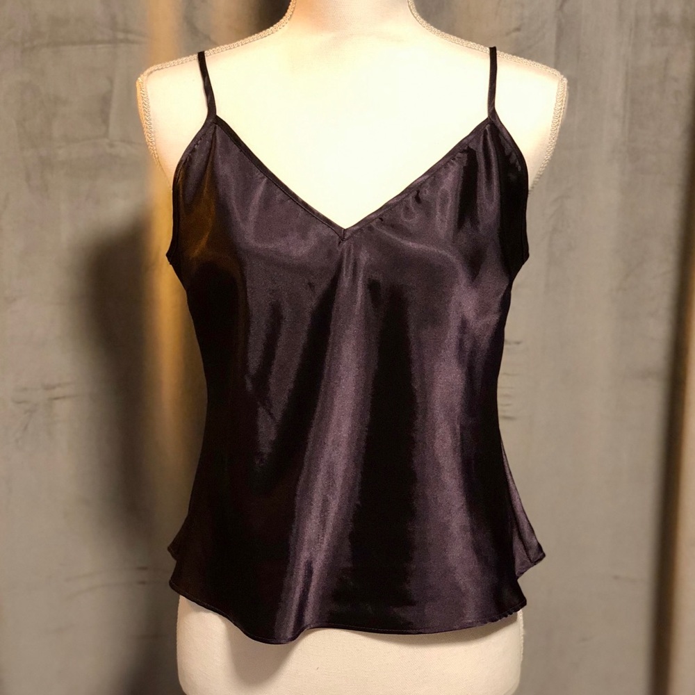 Deep Purple Satin Cami